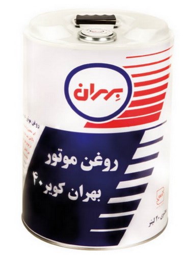 روغن موتور ایرانی  بهران دیزلی کویر 40 چیلیک 20 لیتری100178